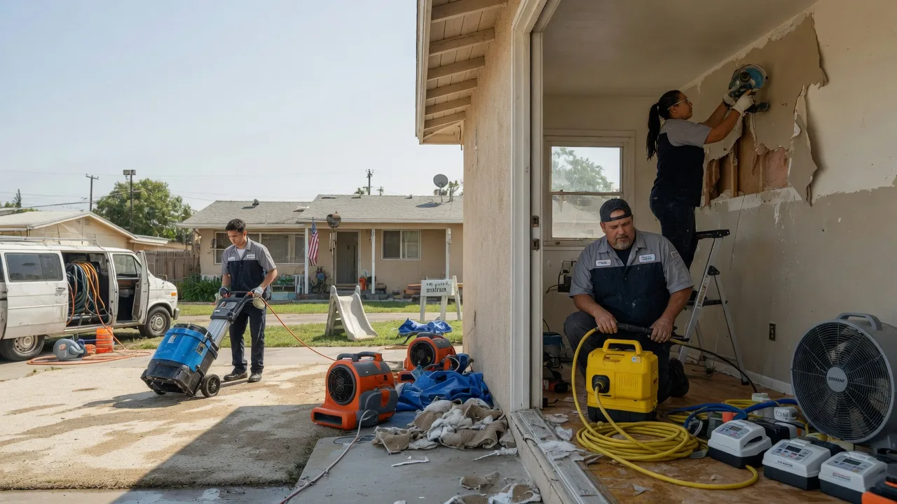 Water Damage Restoration in Castor, LA near me